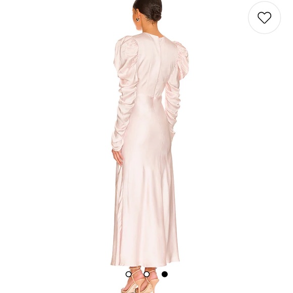 NWOT Bardot Zaria Dress in Soft Pink size large, revolve - Picture 3 of 13